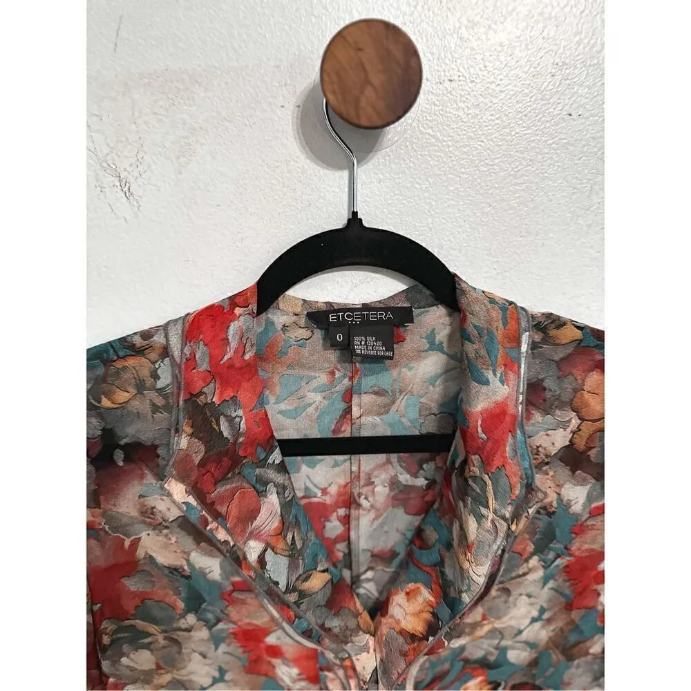 Etcetera Beautiful silk top - Image 8