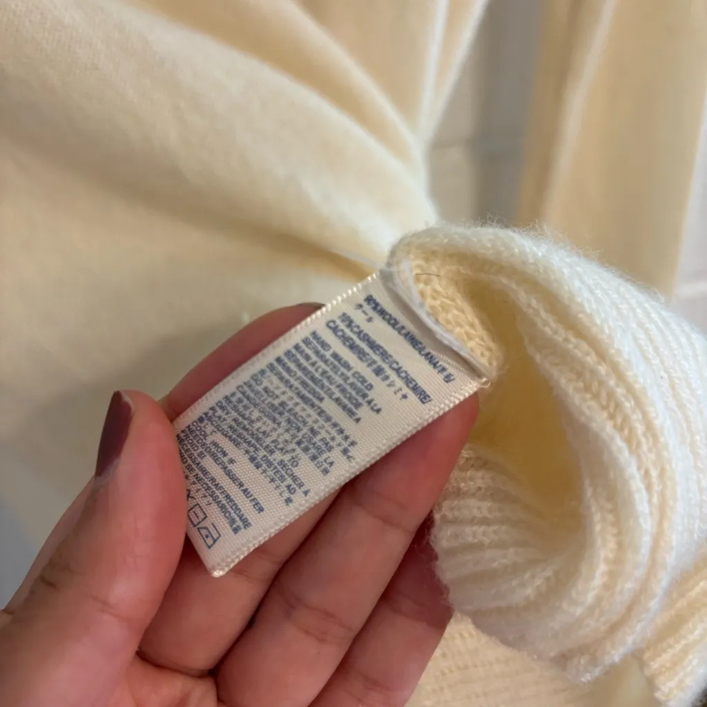 Rebecca minkoff cream ruffle sweater - Image 5