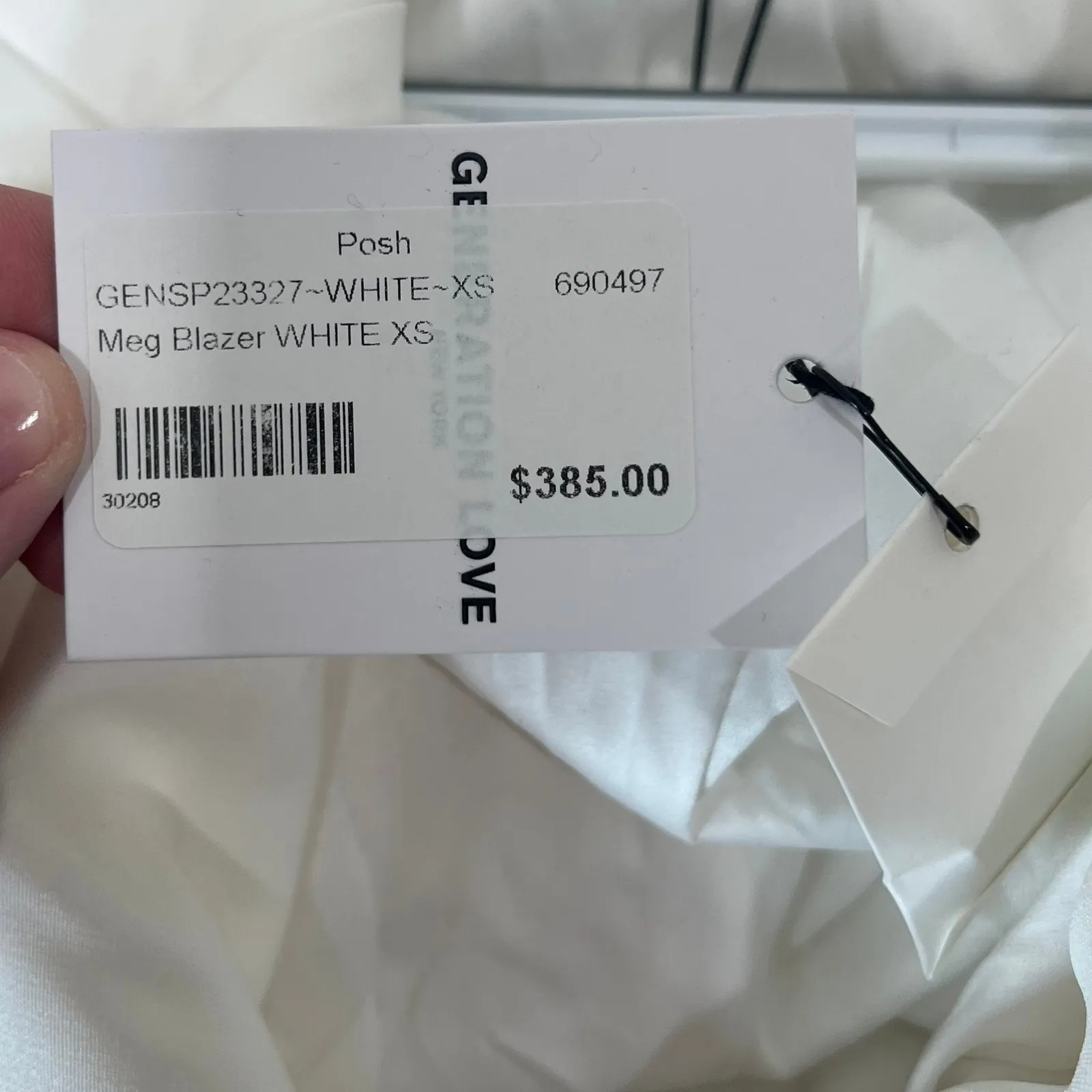 Generation Love Womens Meg‎ Blazer Jacket 2 NWT $385 Double Breasted Career - Image 7