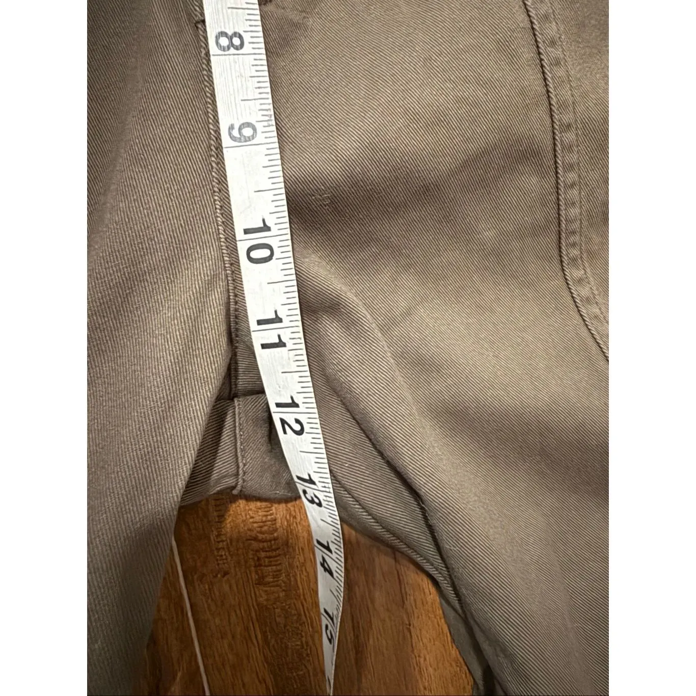 Old Navy green high rise barrel pull on olive green pant small petite - Image 6