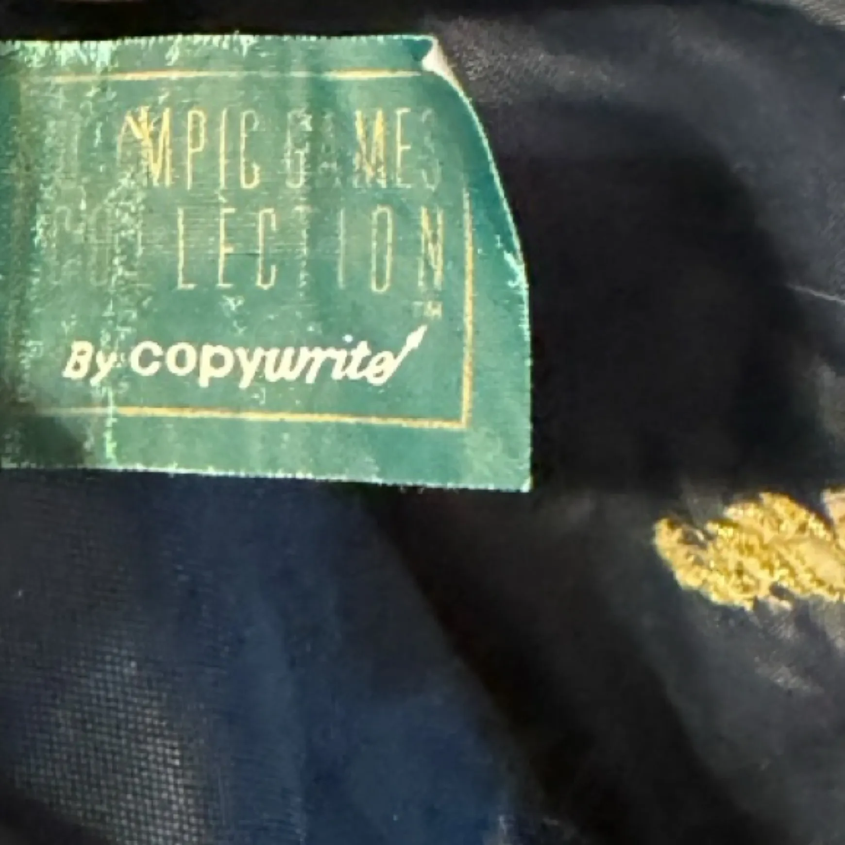 Vintage Olympic Games Collection Atlanta 1996 Navy‎ Waist Bag as is Blue - Image 5