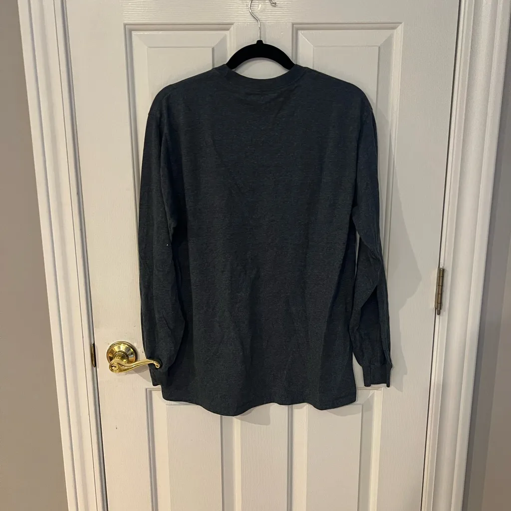 Delta Sigma Pi Shirt Gray Size M - Image 3