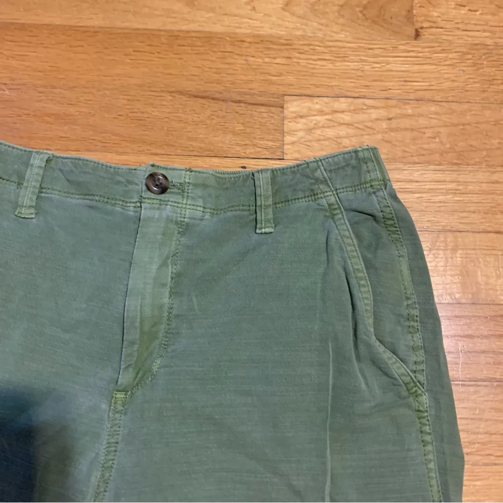 Gap Girlfriend Jogger Pants Moss Green Women's 8 - Image 4