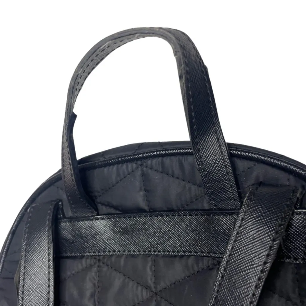Kate Spade Black Quilted Mini Backpack w Gold Tone Hardware + Adjustable Straps - Image 8