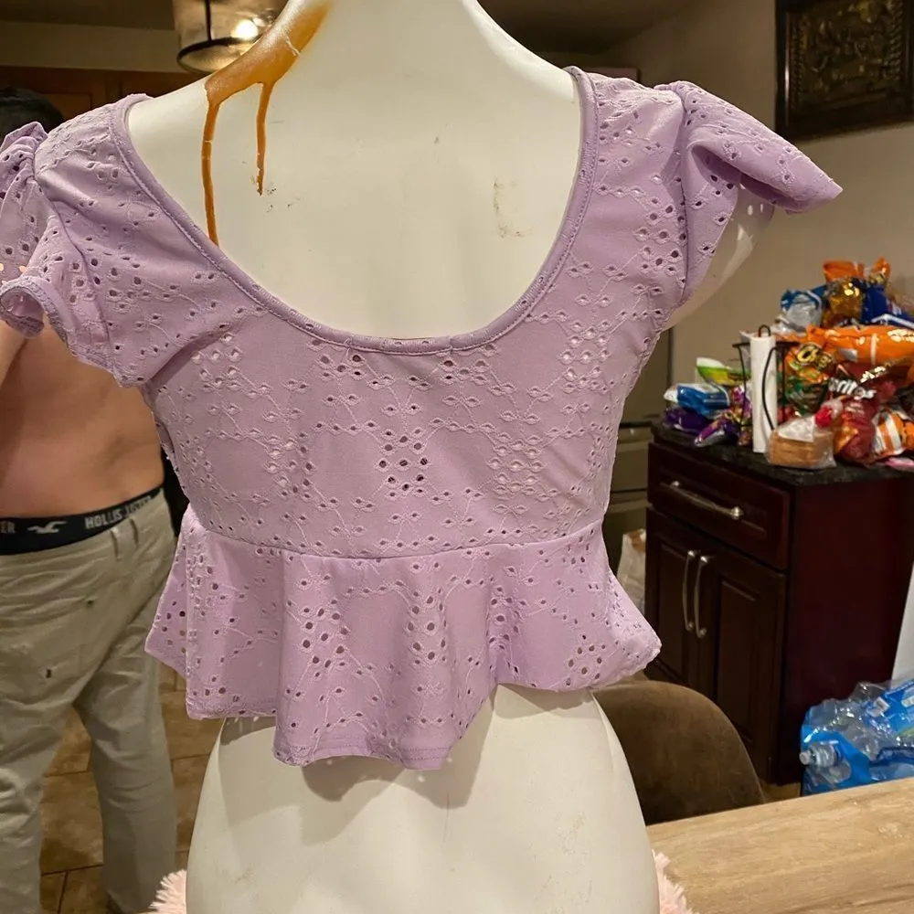 Ragdoll purple blouse - Image 2