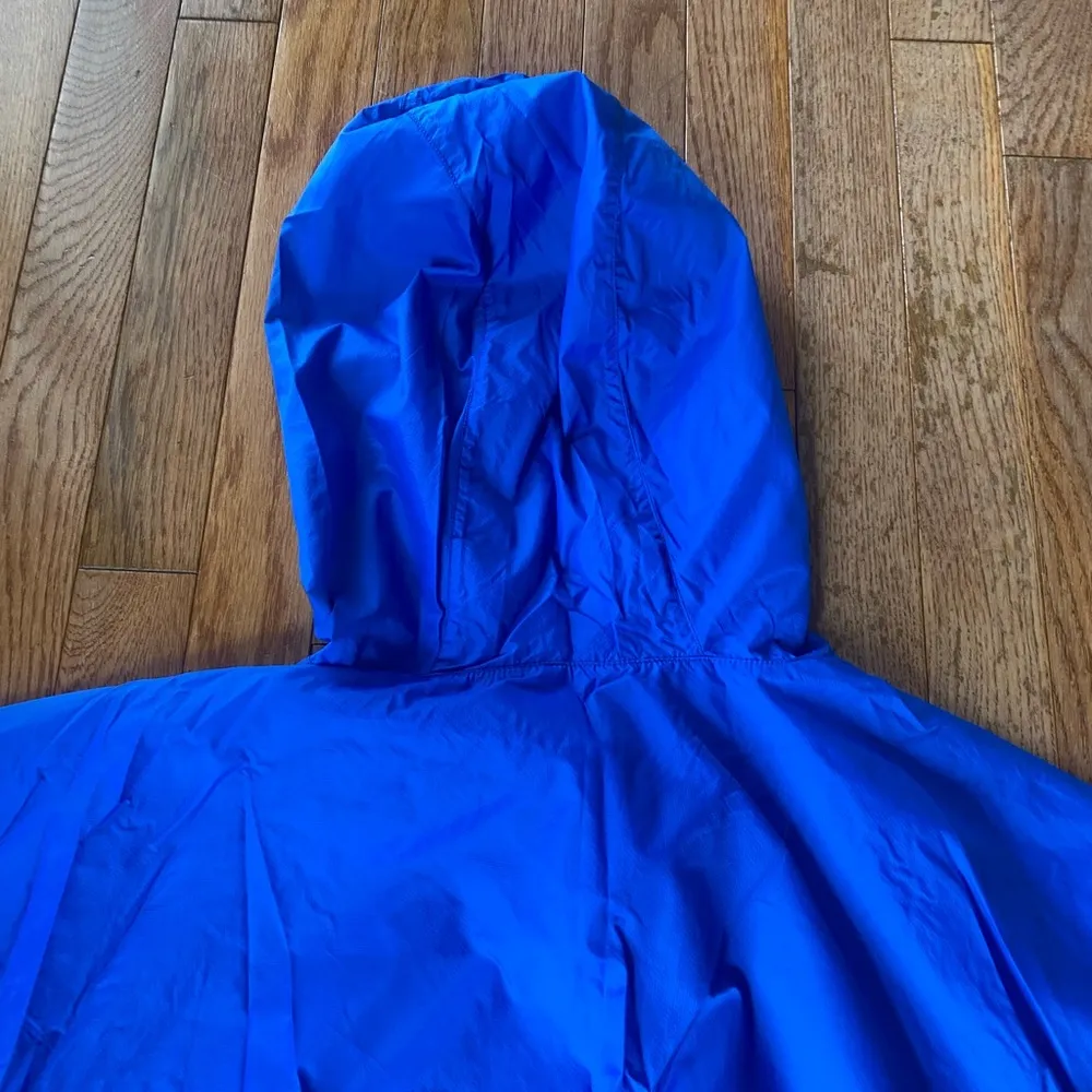 blue athletic windbreaker hoodie - Image 8