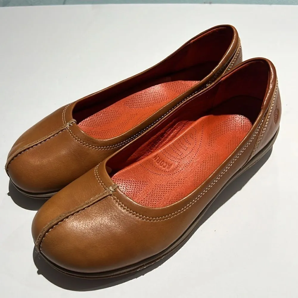 ACORN Women's C2G Lite Ballet Flat Size 9. B57 Brown - Image 12