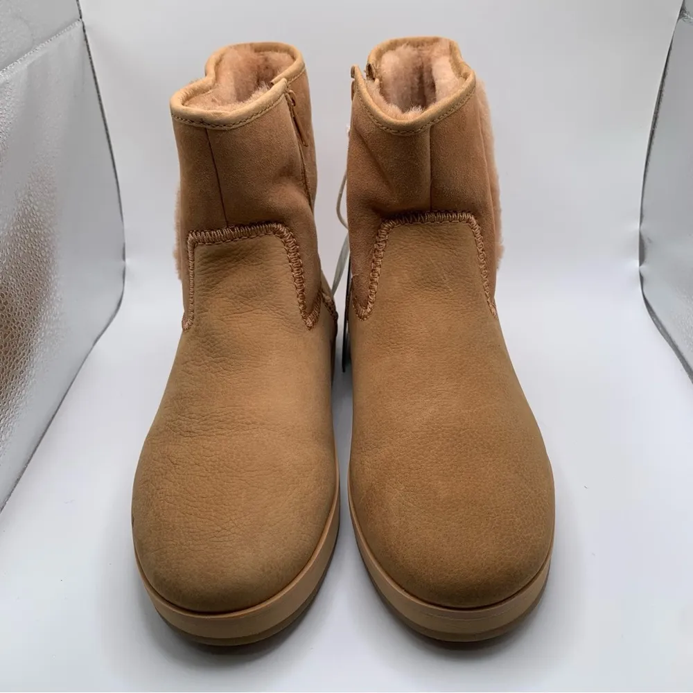 NWOB Olukai Women's Paina Hulu winter boot tan size 9.5 2057 - Image 2