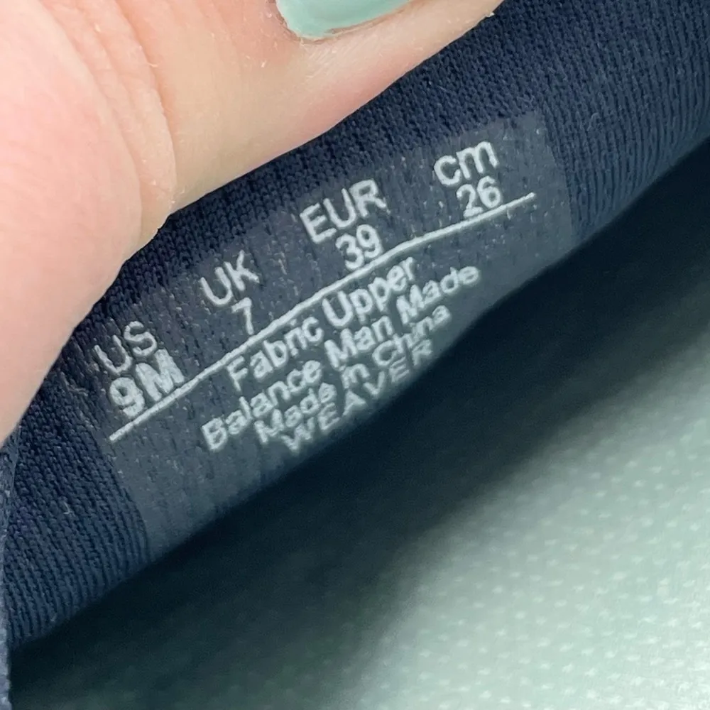 Dr. Scholl's Weaver Memory Foam Cool Fit Blue Knit Slip On Shoes Women's Size 9 - Image 6