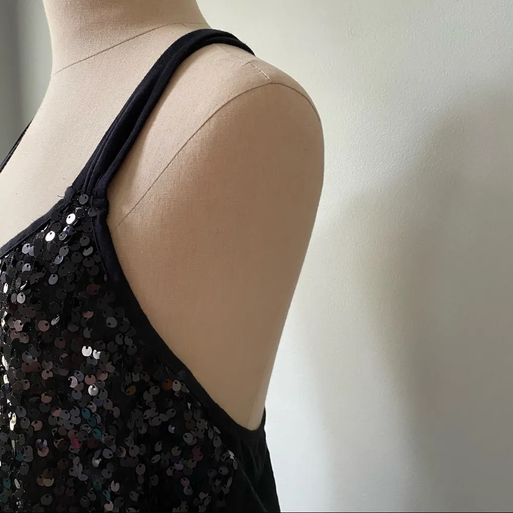 Express Sequin Racerback Twist Tank Top - Image 6