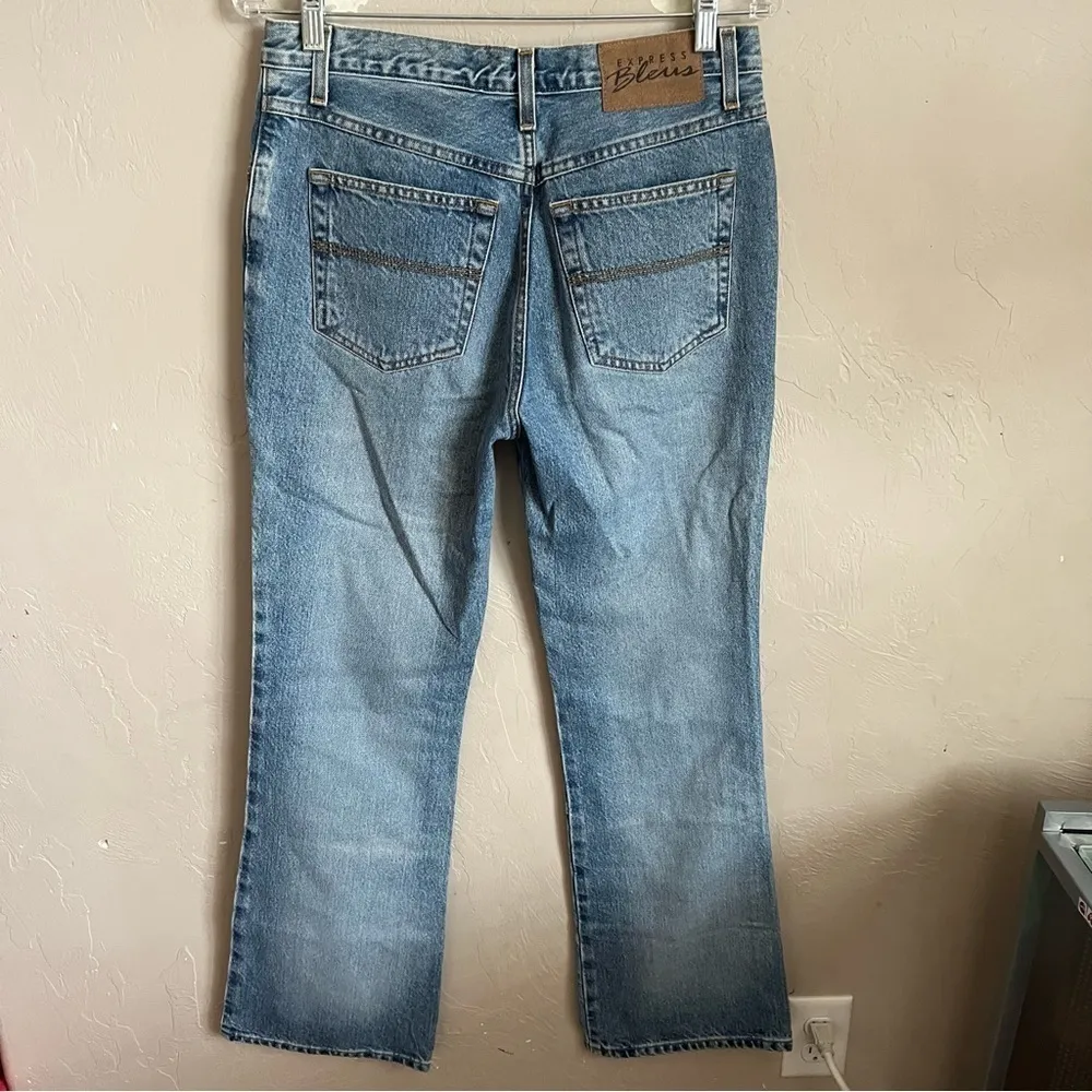 Express‎ Vintage Flare Denim Jeans - Image 6