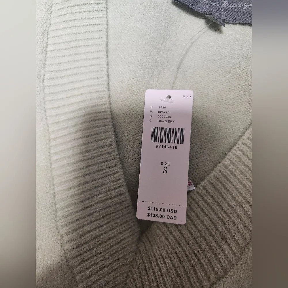 NWT Sunday in Brooklyn Sweater Vest Mini Dress Size Small - Image 6