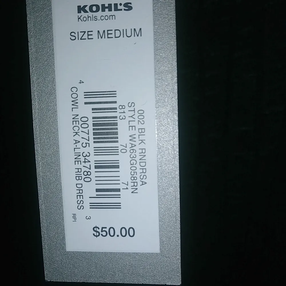 Apt.9 M A-Line Ribbed Sleeveless Cowl Neck A-Line Knit Dress Forest Green - Image 7