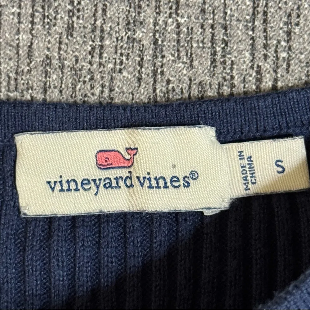 Vineyard Vines Ribbed Ruffle Sweater - Image 9