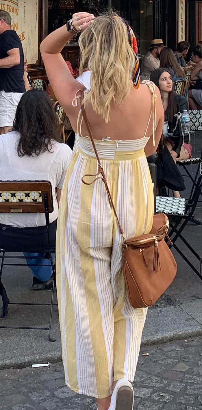 Lucca Couture Yellow Jumpsuit  - Image 3