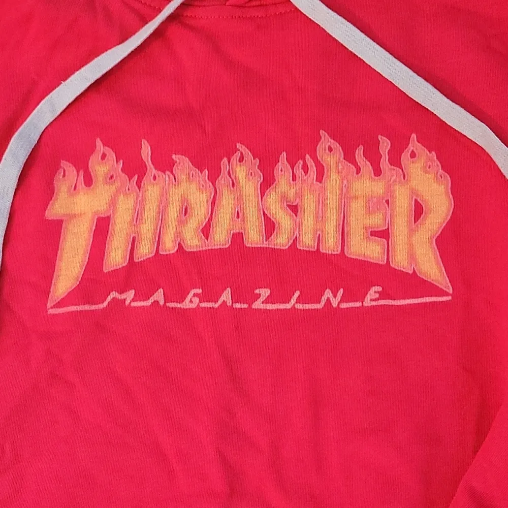 Thrasher Skateboard Red Sweatshirt Size Small - Image 2