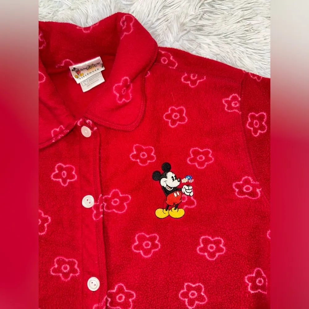 women’s disney button up pajama top - Image 5