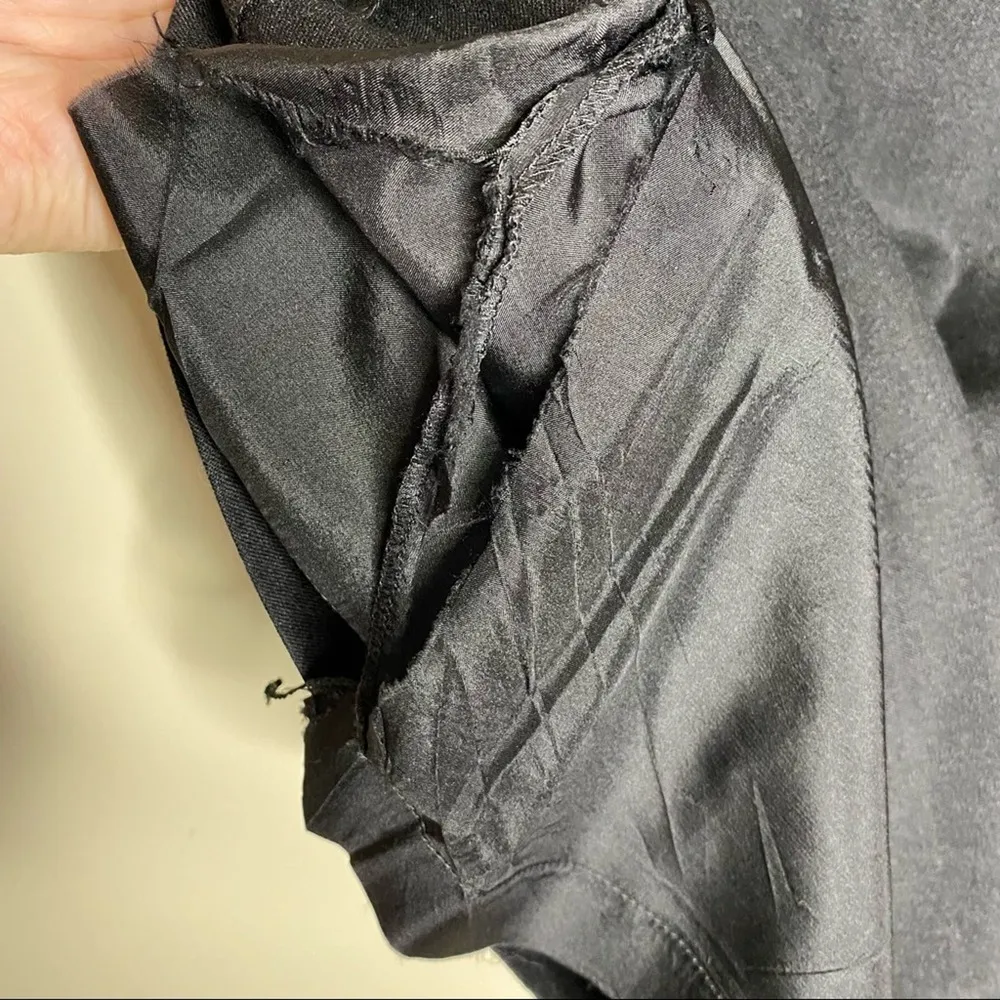 Ralph Lauren Purple Label Tag Pencil Skirt Wool Spandex Career Wear Zip Gray - Image 7