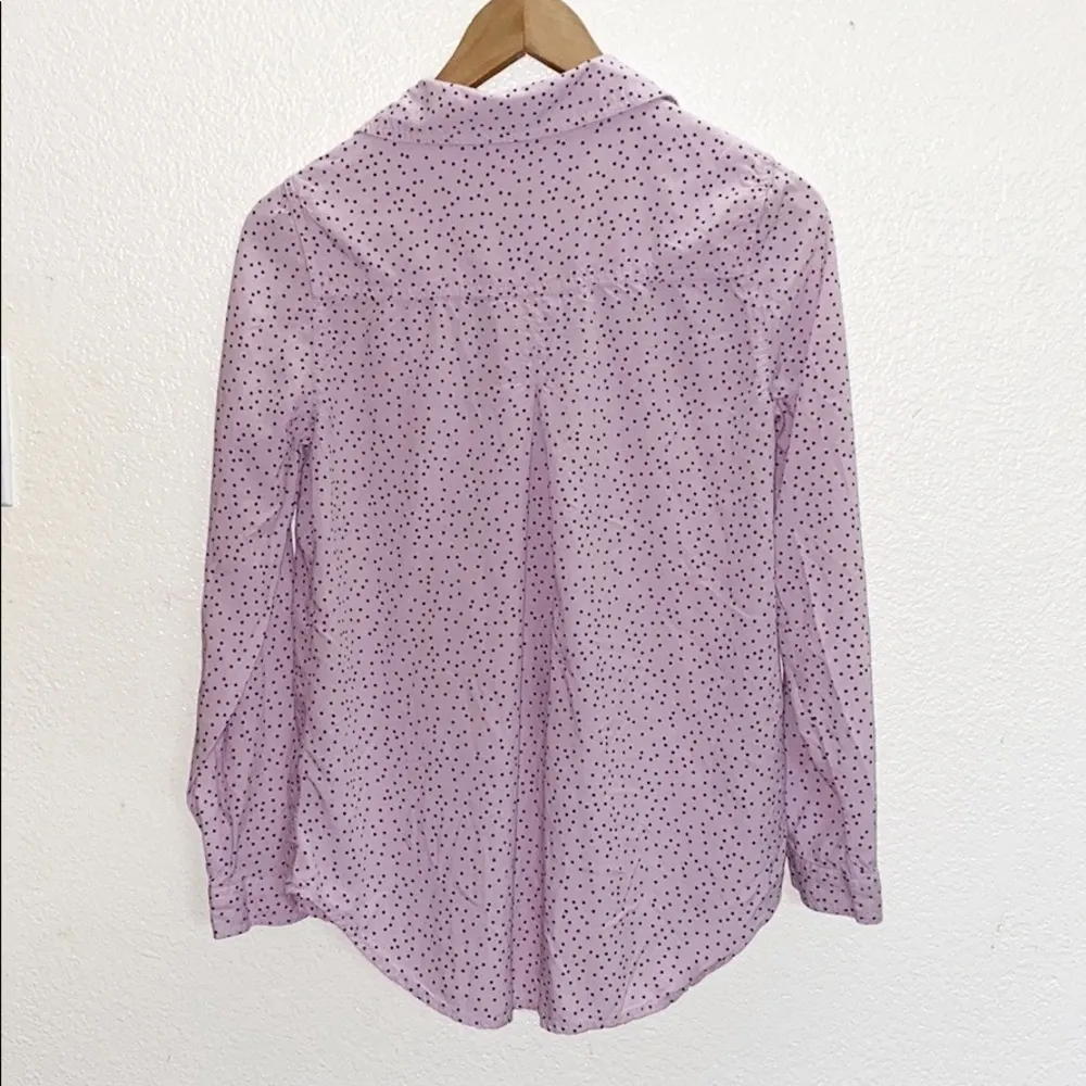 beachlunchlounge Polka Dot Button Front Shirt - Image 6