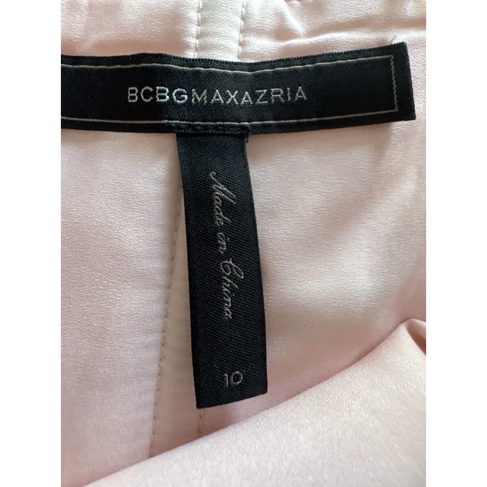 BCBG MaxAzria Pink Dress ASO Ariel Winter Wedding Guest Hoco Cocktail Coquette - Image 2