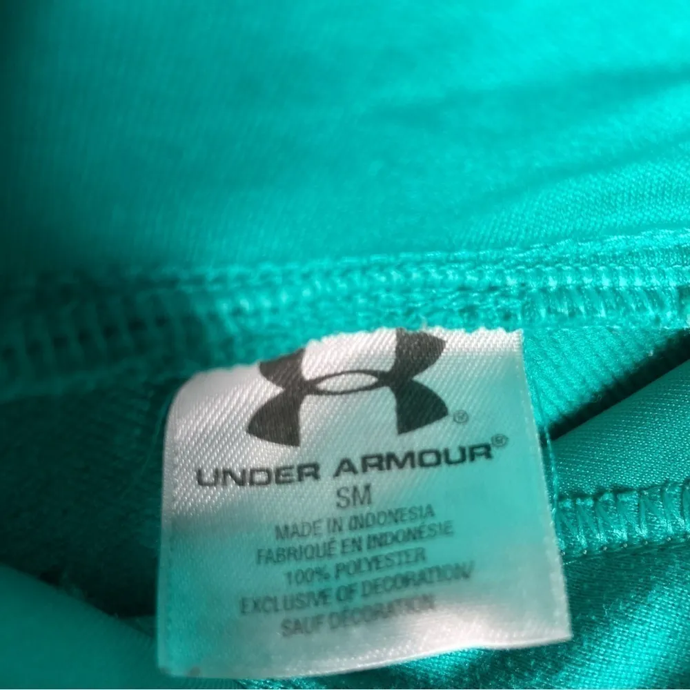 Under‎ Armour teal hoodie size small - Image 2