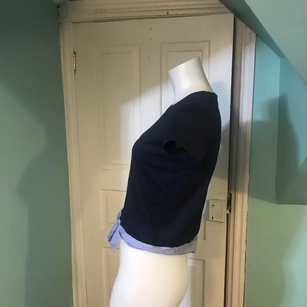 J. Crew Side-tie T-shirt szXXS - Image 4