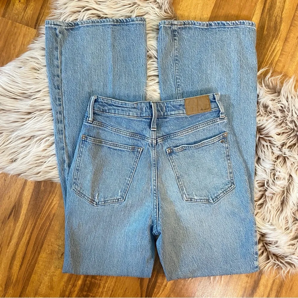 Madewell Tall Perfect Vintage Flare Jeans Light Wash - Image 10