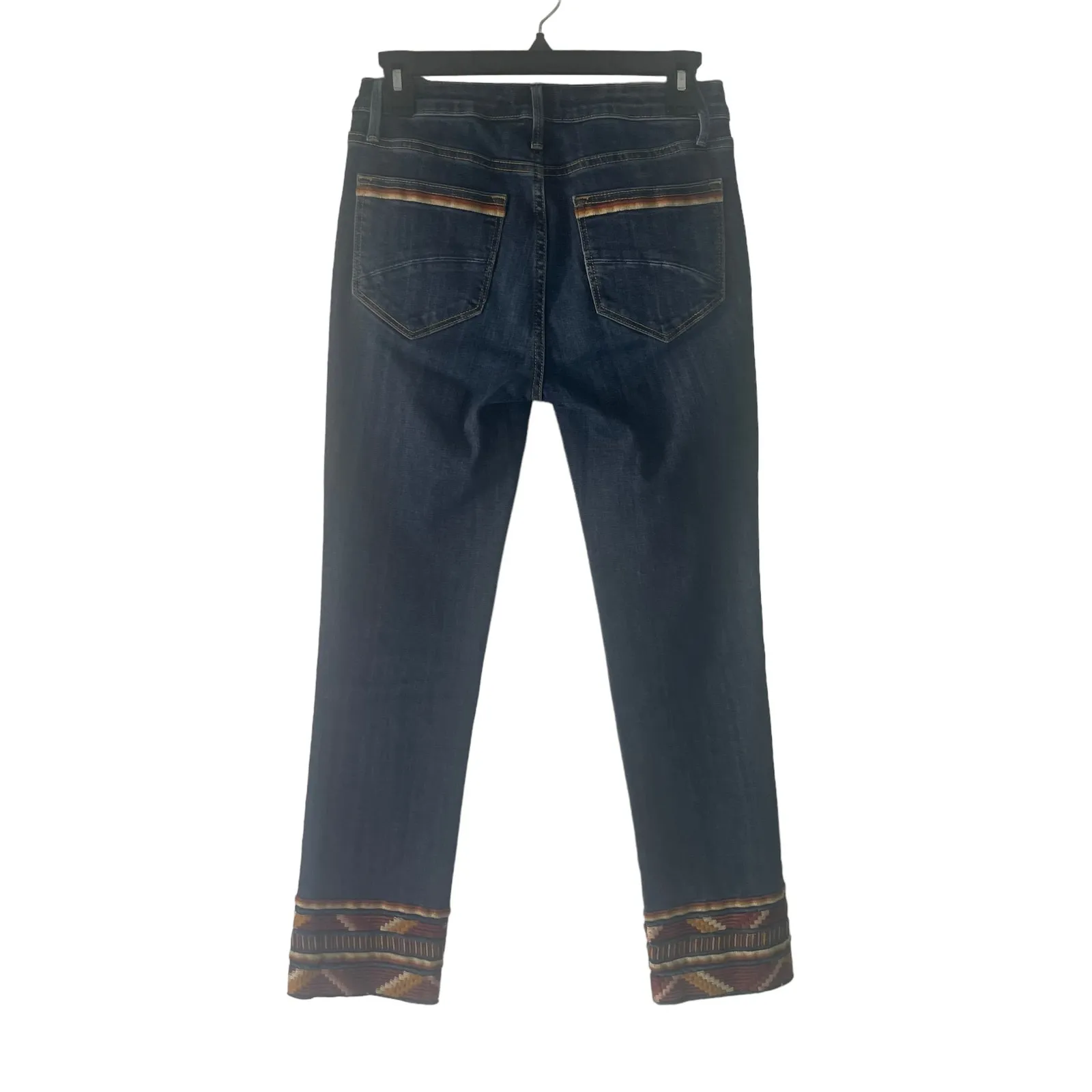 Driftwood‎ Women's Size 25 Colette Thread Embroidered Cropped Jeans - Image 6