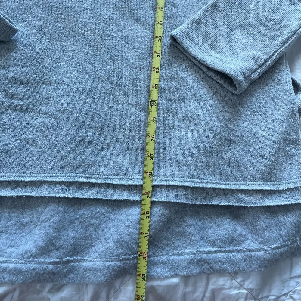 Free People NWT:  oversized gray long sleeve - Image 5