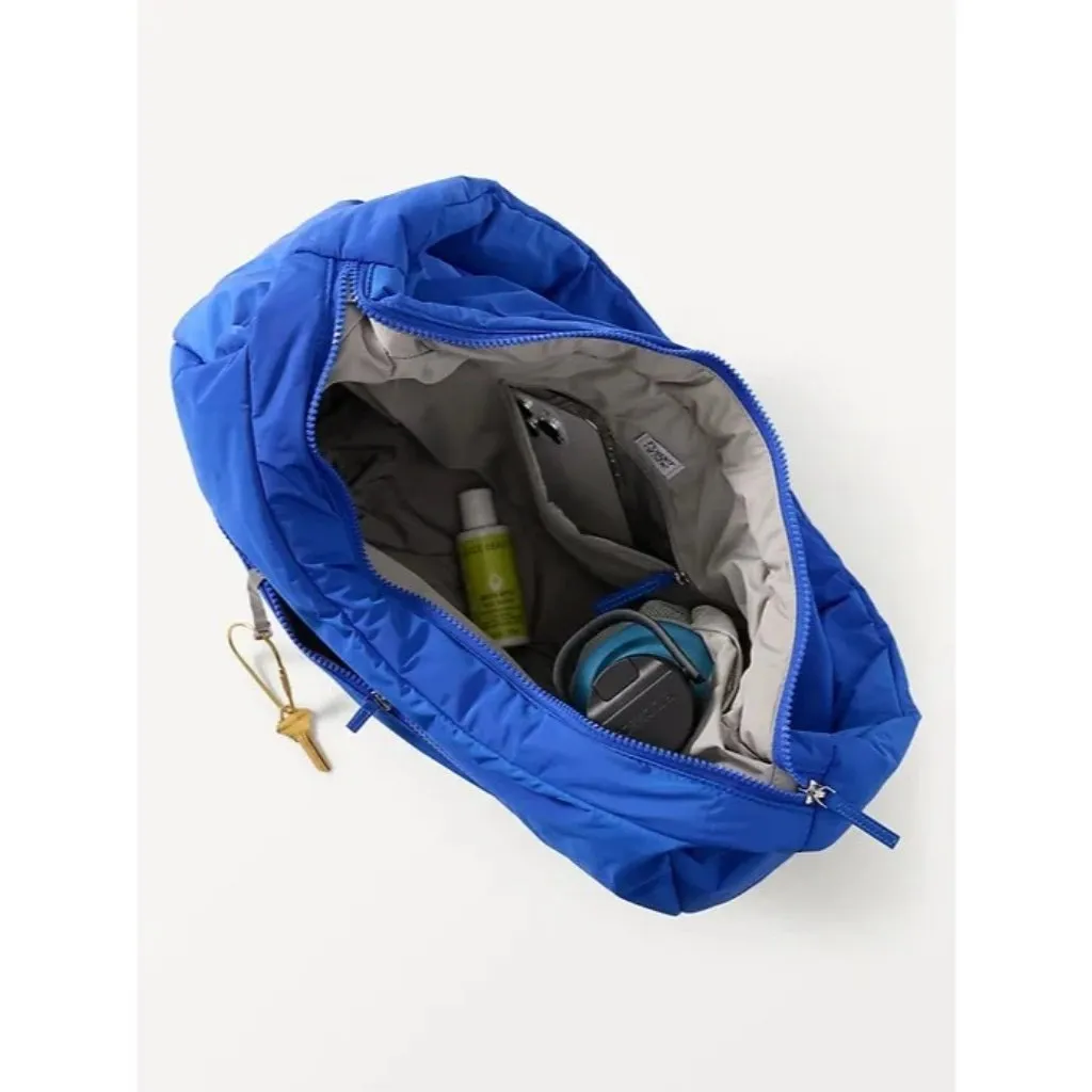 Athleta All About Oversized Crossbody Hobo Bag Varsity Blue - Image 3
