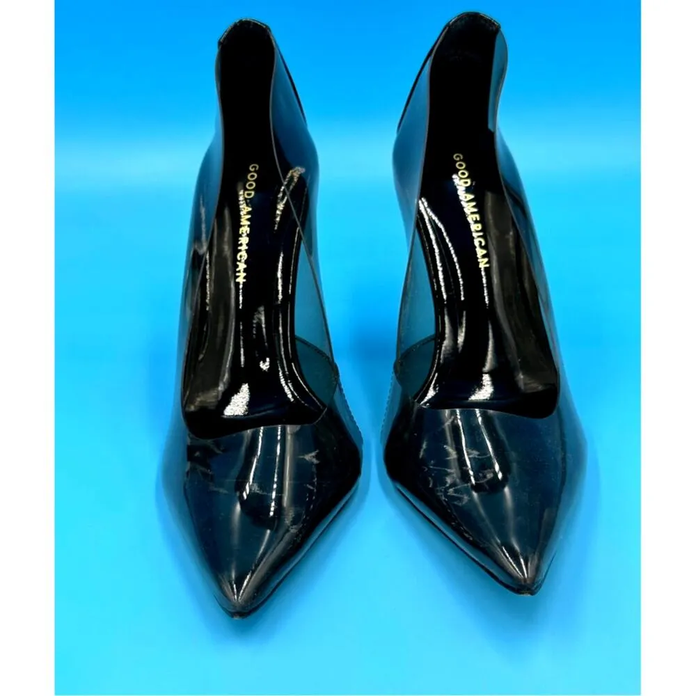 Good American Cinder F*ckin Rella Pump - Light Smoke - size 8 - Image 14