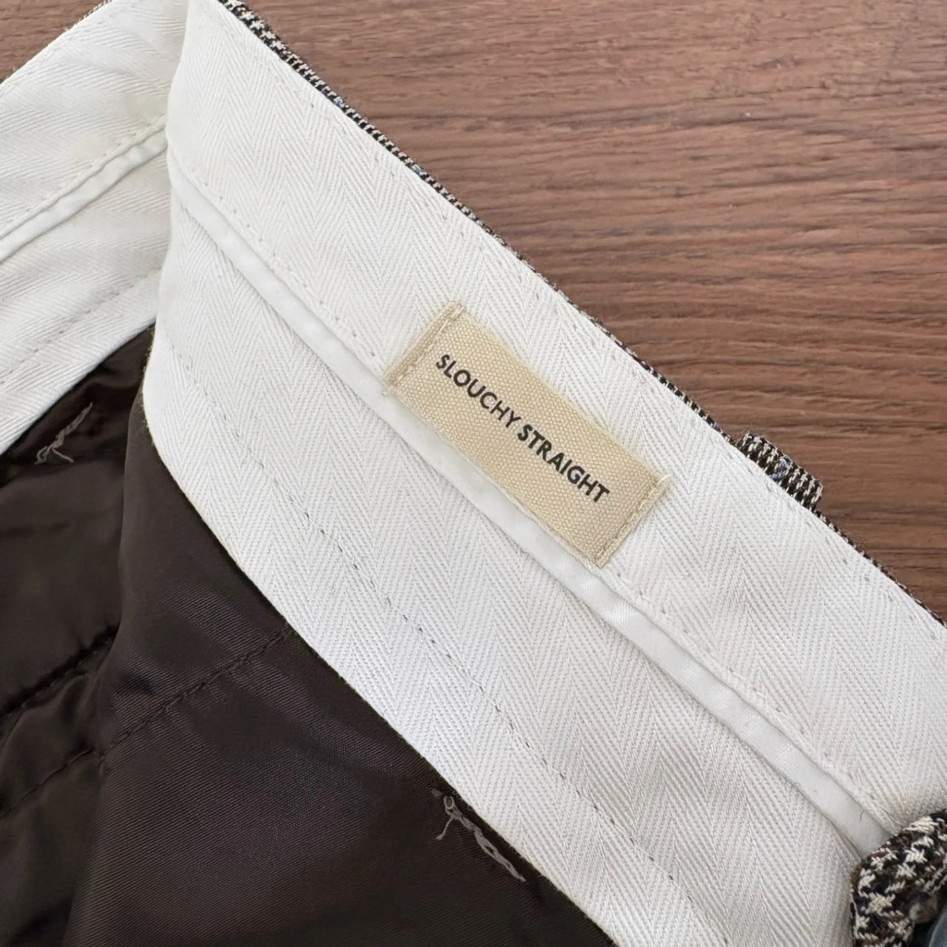 Madewell Slouchy Straight Pants in Yarn-Dyed Cooper Plaid - Image 7