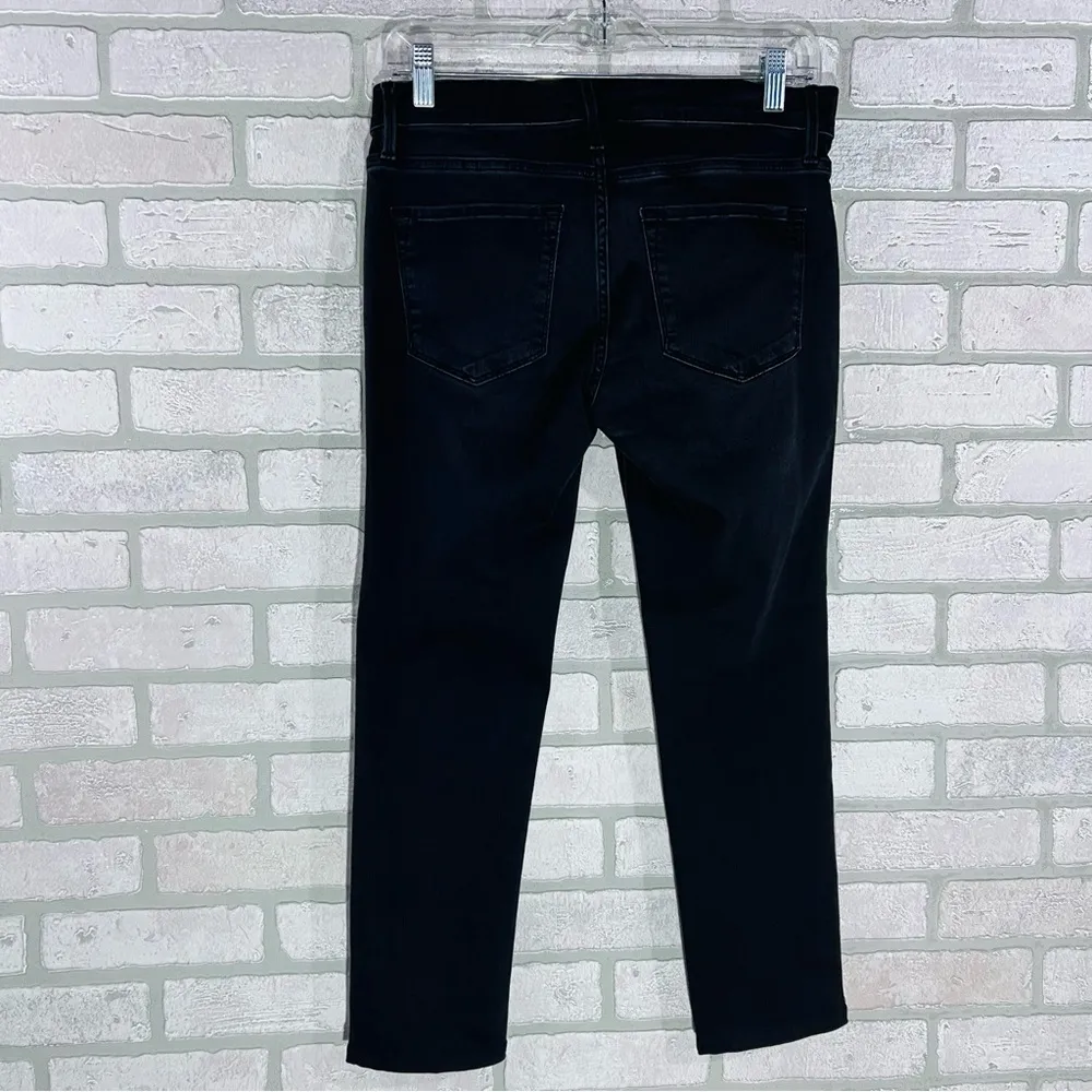 Frame Denim Le Garçon Straight Leg Cropped Jeans in Kerry Wash Size 25 - Image 5