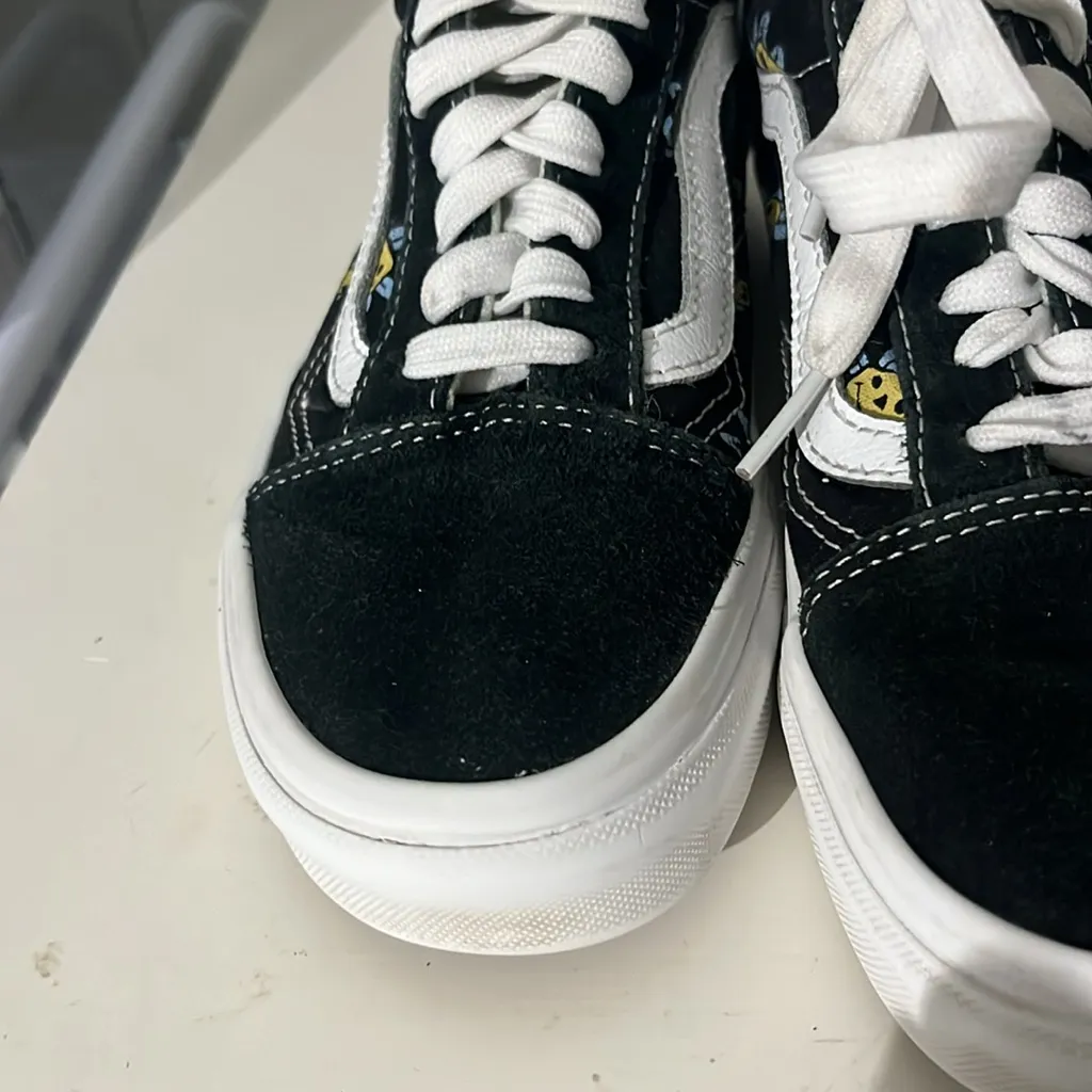 Vans Trippy Daisy Old Skool Shoes Size 5.5 Women’s or 4 Boys Mens - Image 6