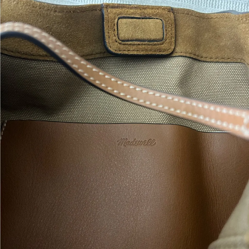 Madewell The Suede Shopper Tote - Image 6