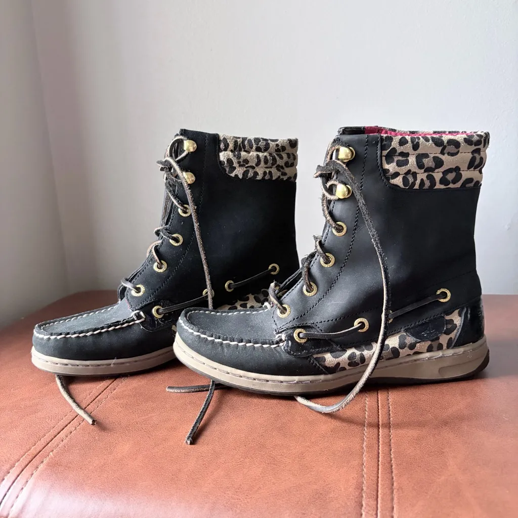 Sperry  Hikerfish Leather Boots - Image 5