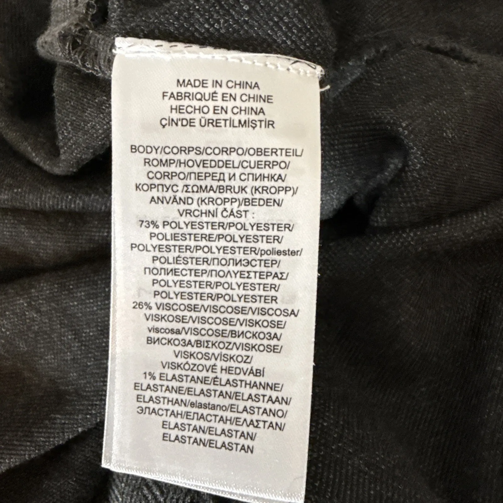 Lauren Ralph Lauren Gray Herringbone Wide Leg Dress Pants Size XL Ponte Knit - Image 7