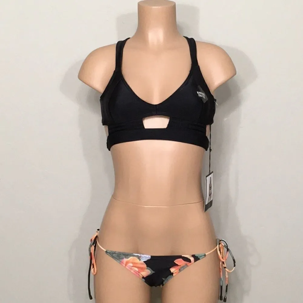 INSIGHT bondage and Tangerine Rose bikini set. NWT Black - Image 3