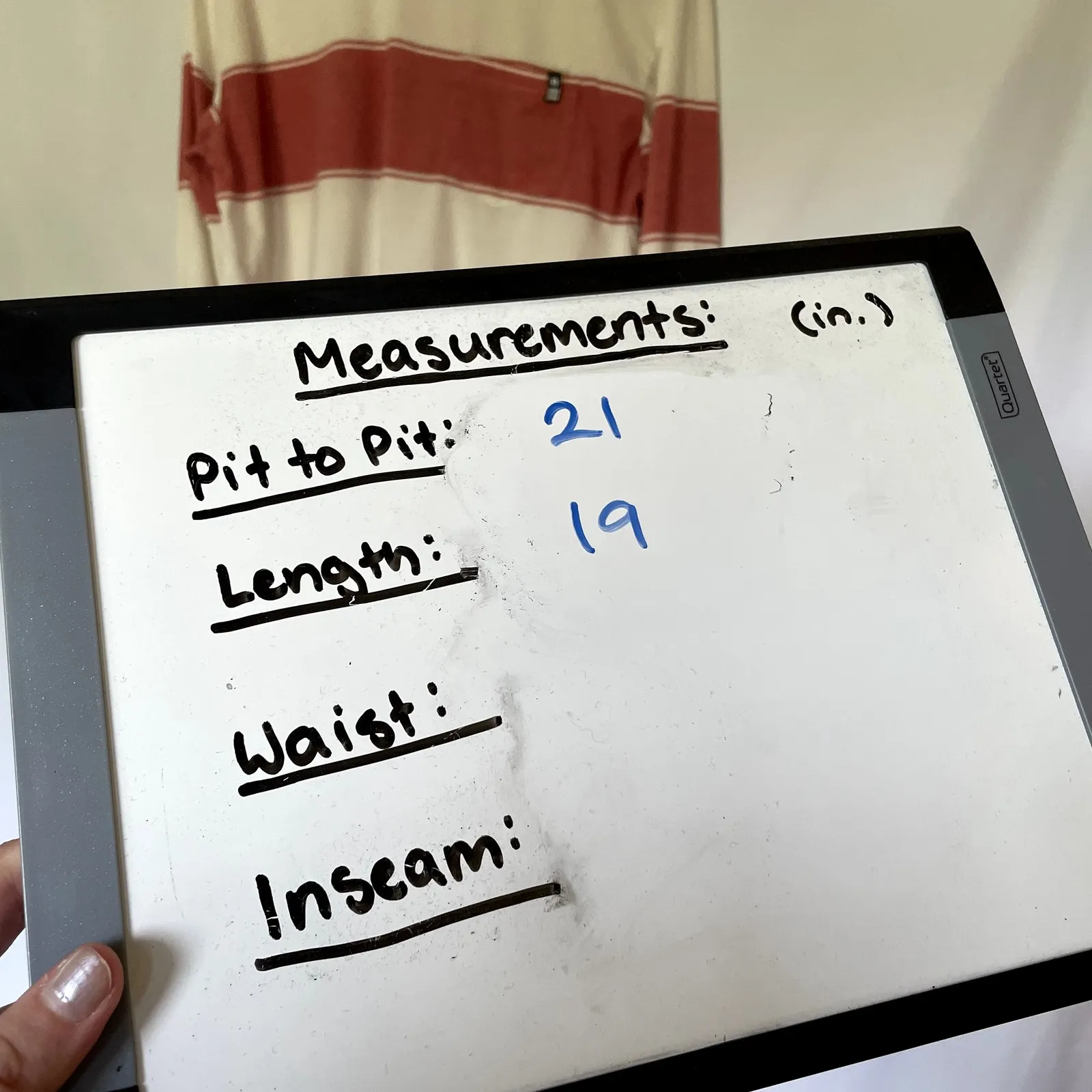 Salty Crew coral white striped cropped long sleeved sweater UPF 40+ women's L - Image 5