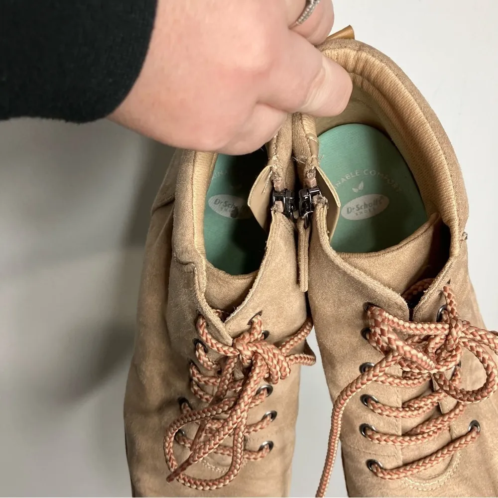 Dr.‎ Scholl’s into groove wedge sneakers size 9 Tan - Image 4