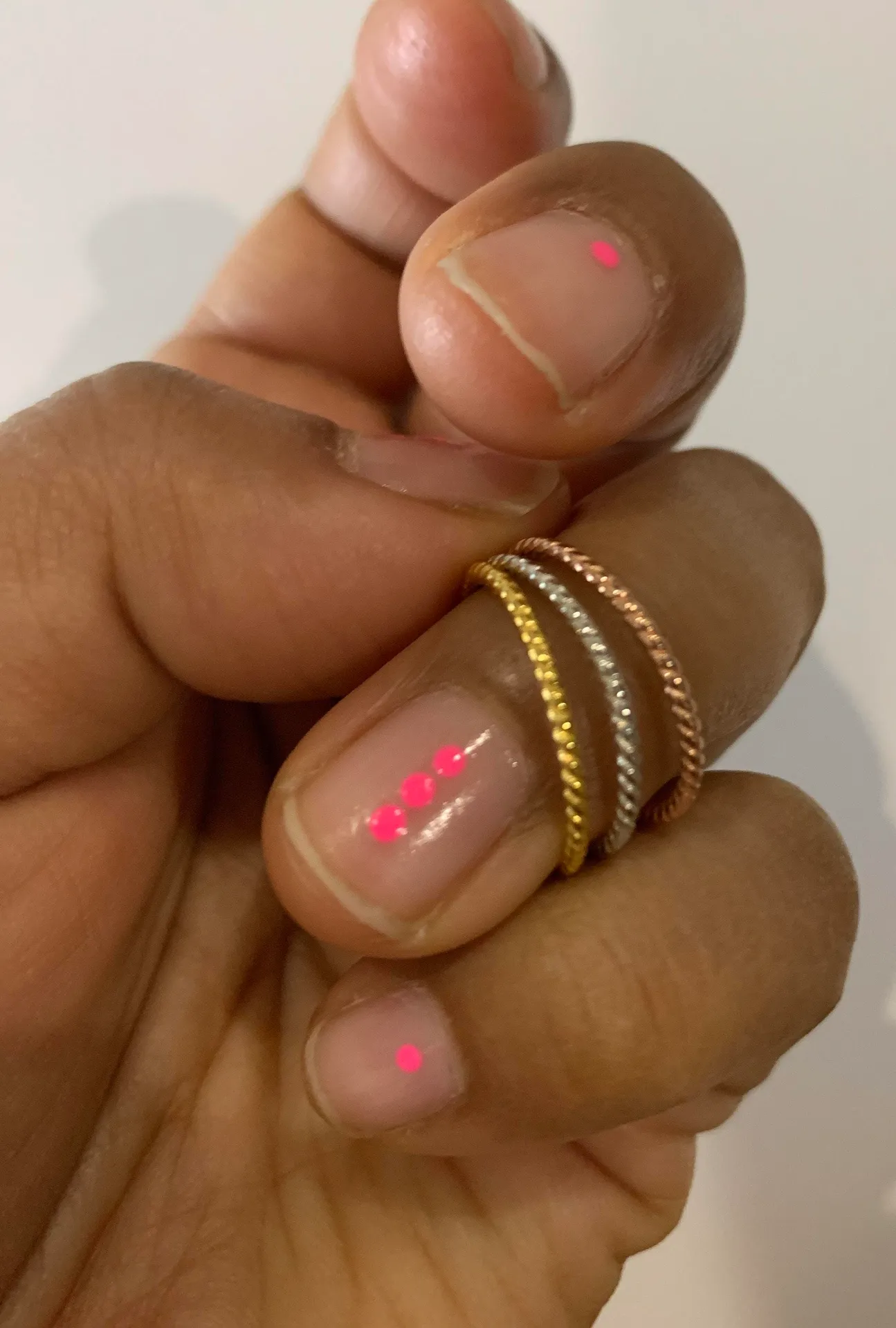 Beverly Hills Boutique Ring Set Of 3... Gold - Image 5