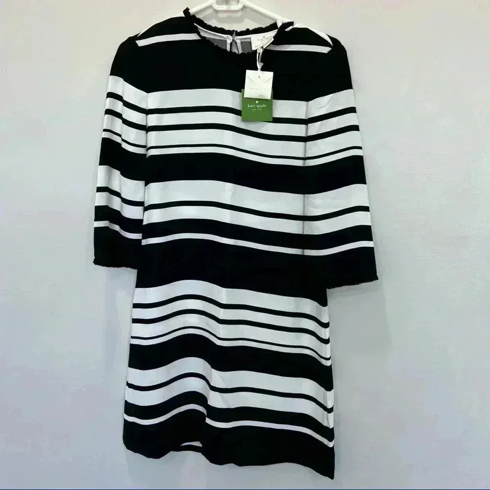 NWT Kate Spade Cape Stripe Dress size 2 - Image 2