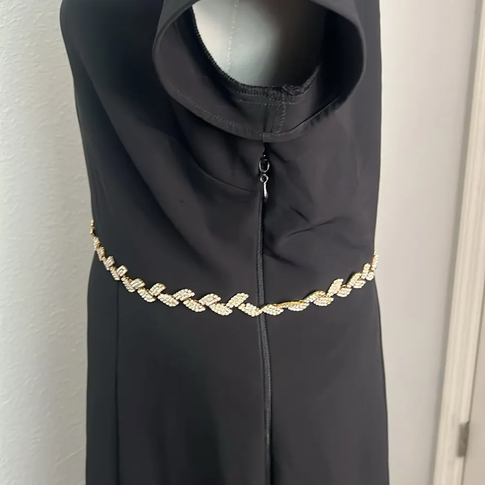 Show Me Your Mumu Black Sequin Belt Dress Size XL - Image 6