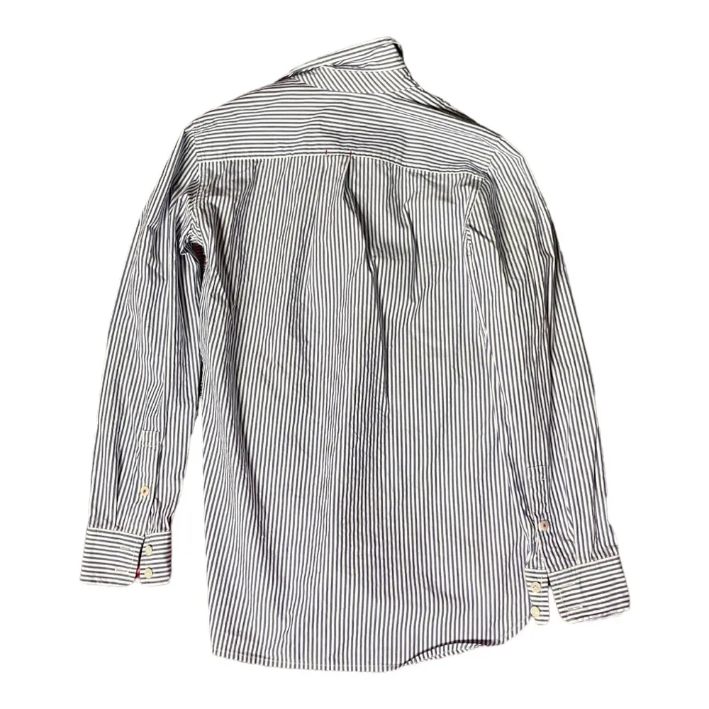 Vineyard Vines Patches Pin striped Buttoned Down Shirt Size 4 A10 - Image 6