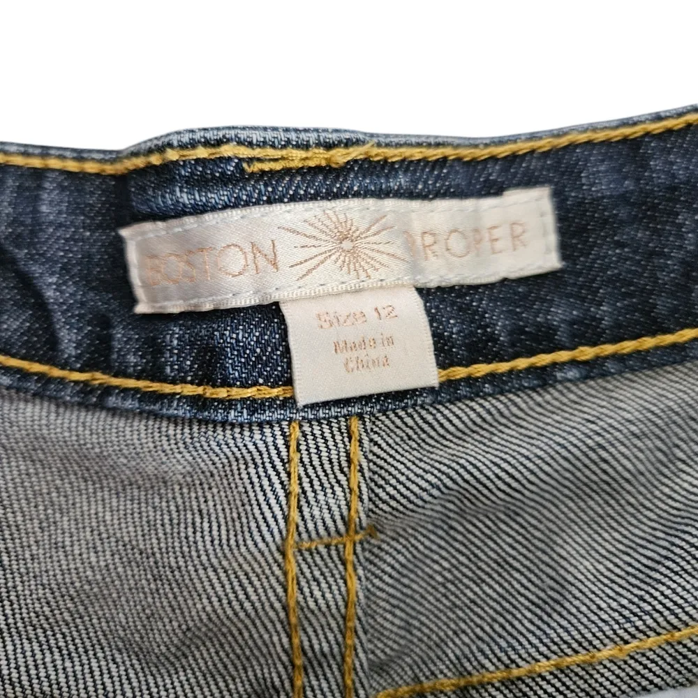 Boston Proper Denim shorts Size 12 - Image 3