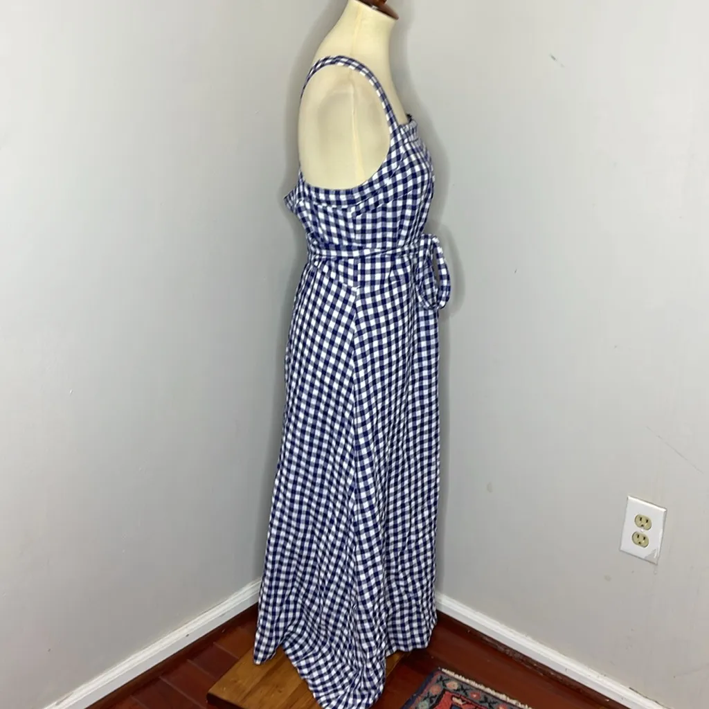 AYR Gingham Porch Midi‎ Dress - Image 6
