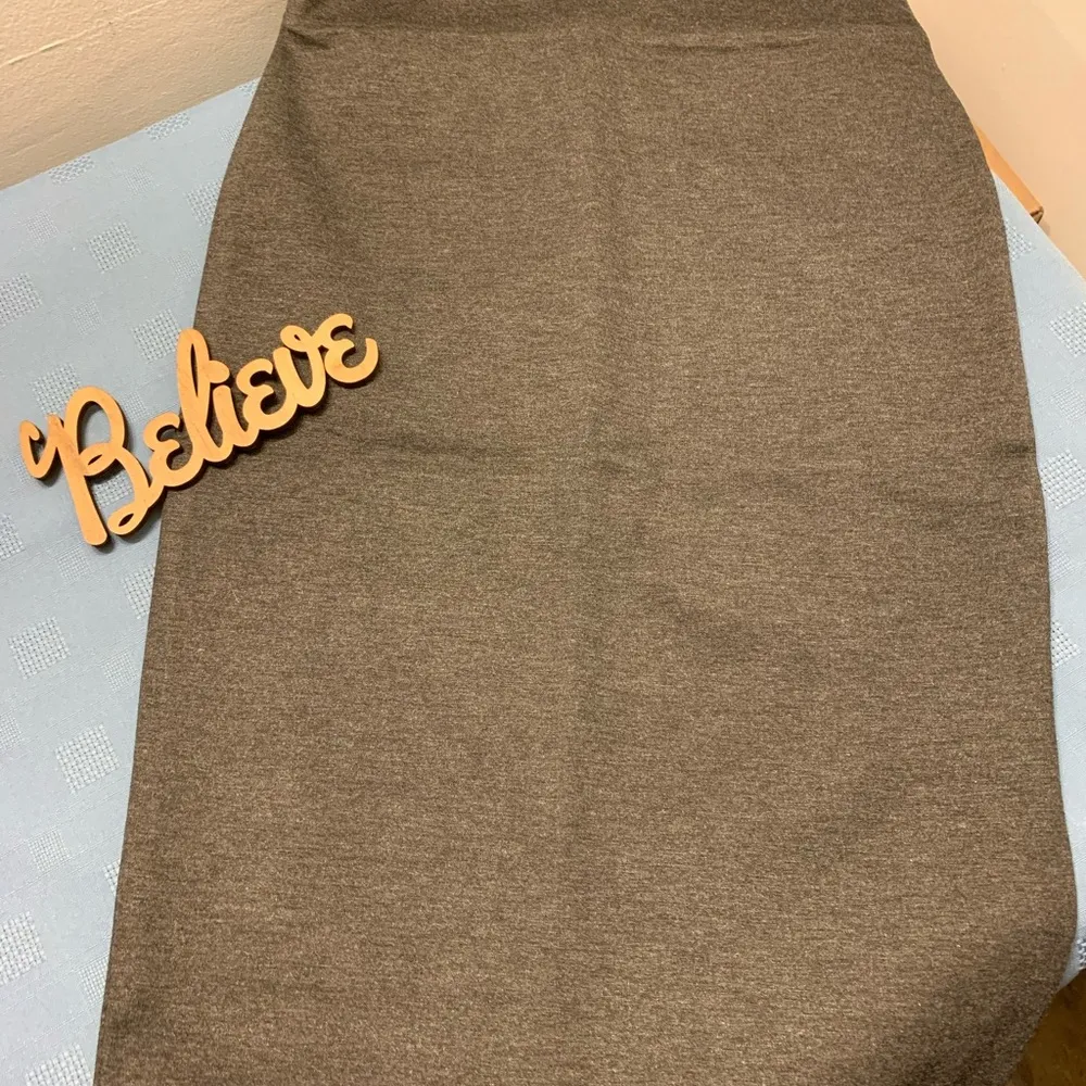 Popular Gray Bodycon Pencil Skirt - Image 6