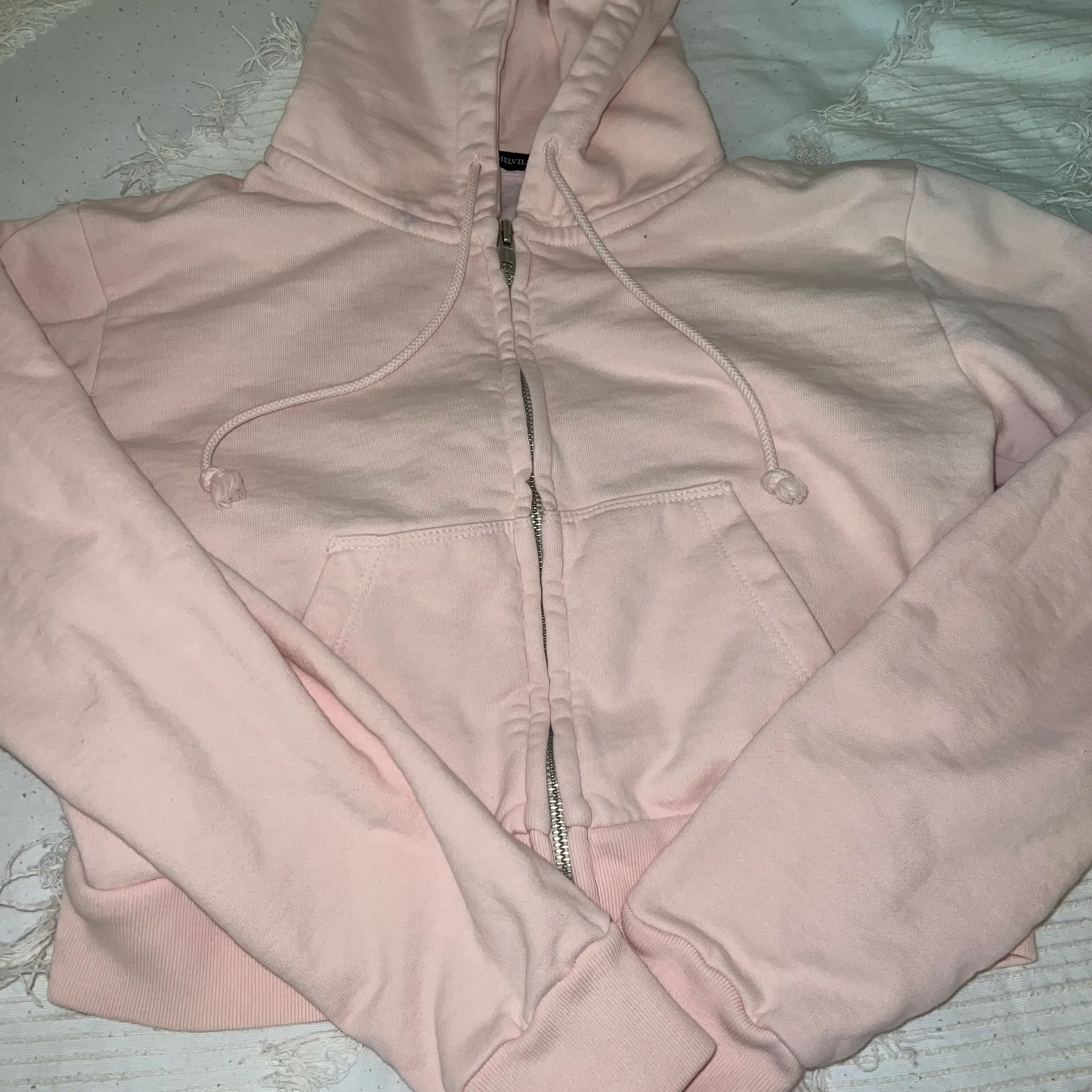Brandy Melville Crystal Hoodie - Image 3