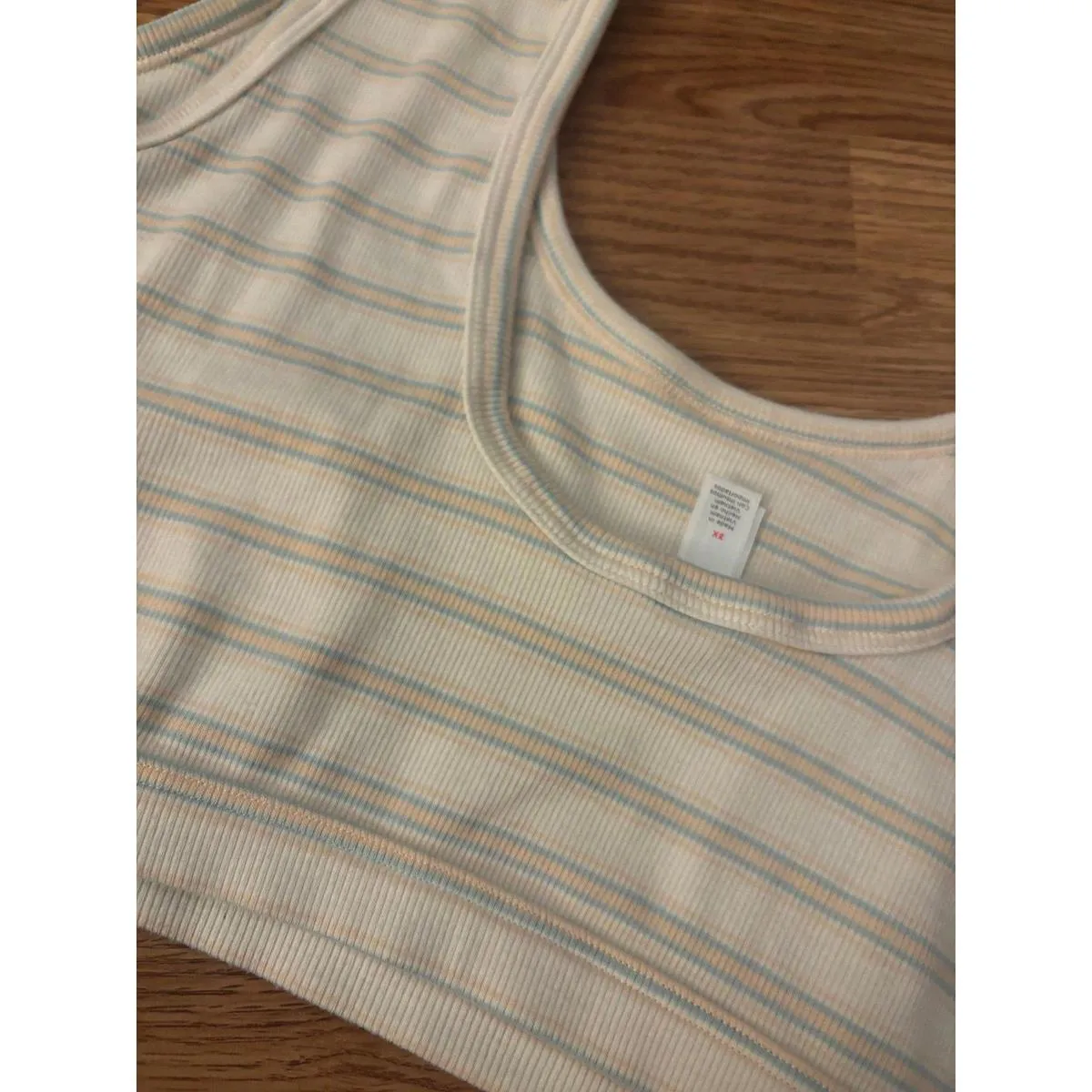 Old Navy Striped Bralette Crop Top Size 3X - Image 8