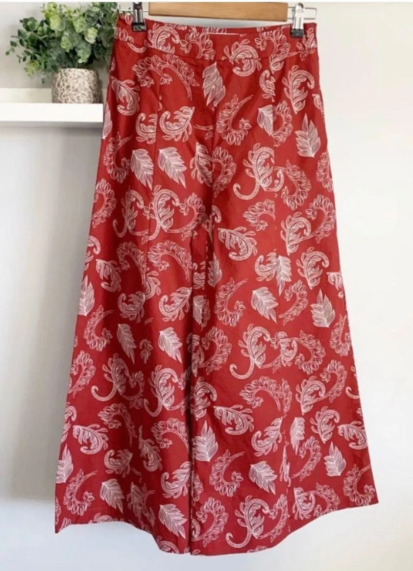 Mare Mare x  Teresita  Cropped Wide Leg Pants - Image 5